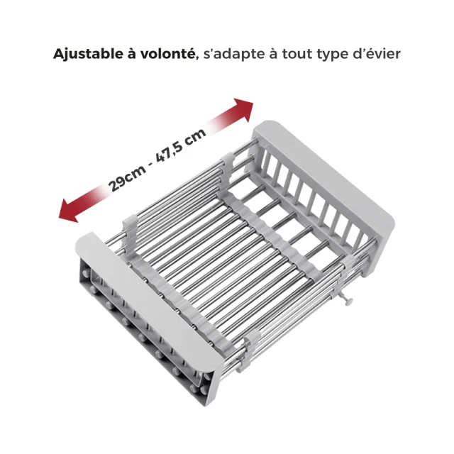 Égouttoir ajustable